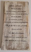 Schönes Deko Schild aus Holz  *zug. Tabea`s Delphintraum"